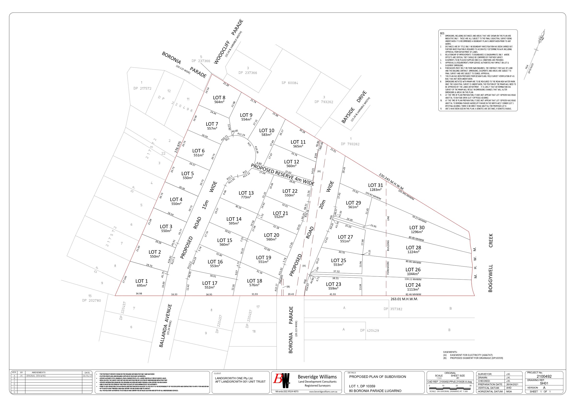 [Land for Sale] Glenlee Estate, Lugarno OpenLot